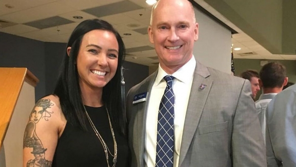 First female student graduates from CFCC’s Electrical Lineworker Training program